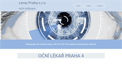 Desktop Screenshot of ocnilekar-praha4.cz